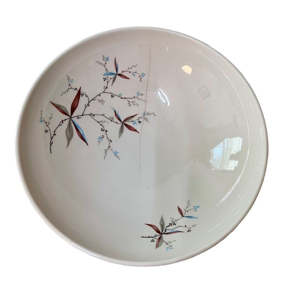 VTG MCM Syracuse FINESSE Carefree True China Serving Bowl 8 Inch